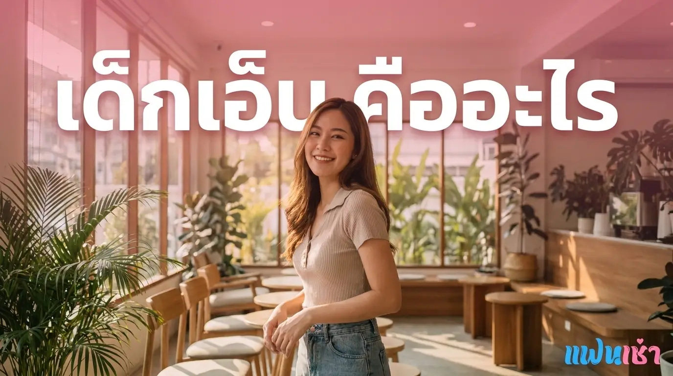 เด็กเอ็น คืออะไร ครบจบในบทเดียว 2026 — ตรงปก Verify 2 ชั้น | แฟนเฌาว์ Fanschaoz.net